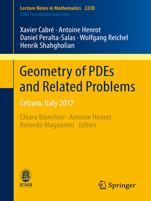 cover image of Geometry of PDEs and Related Problems